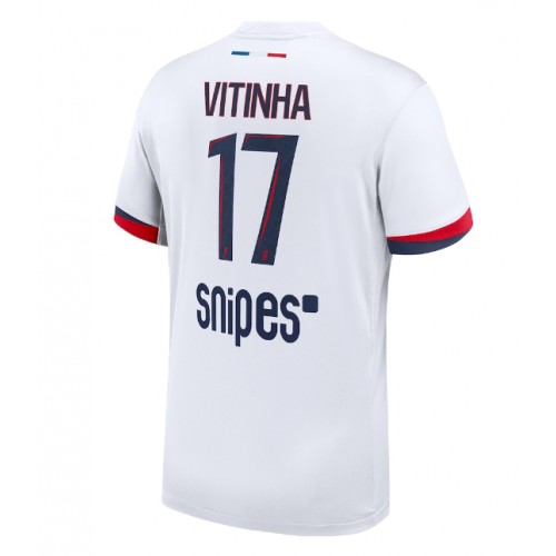 Pánský Fotbalový dres Paris Saint-Germain Vitinha #17 2025-26 Venkovní Krátký Rukáv